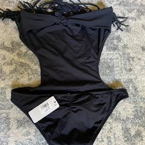 LSpace one piece backless bikini
